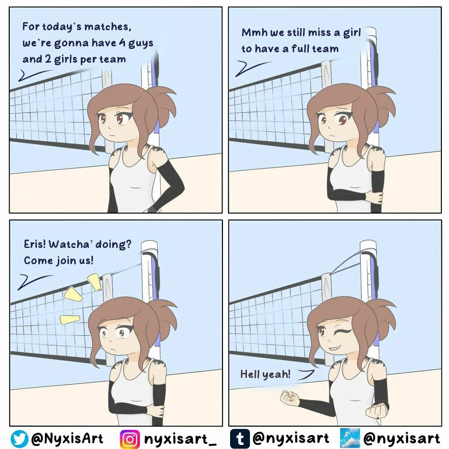 Unveiling Nyxis: The Mystery Artist Behind Relatable Female Comics