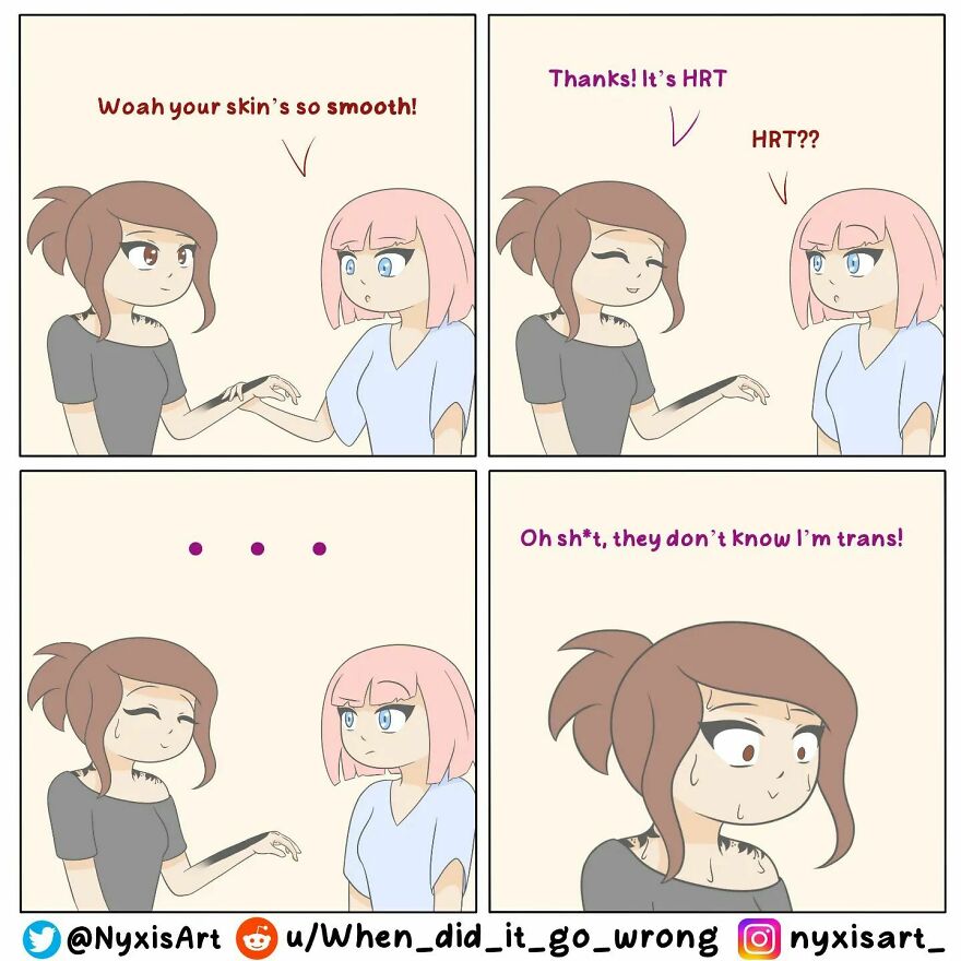 Unveiling Nyxis: The Mystery Artist Behind Relatable Female Comics