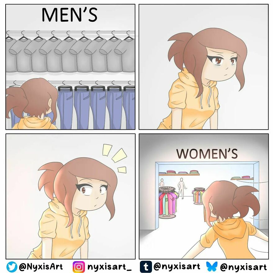 Unveiling Nyxis: The Mystery Artist Behind Relatable Female Comics