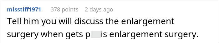 Woman’s Husband Keeps Advocating For Breast Implants For Her, She Finally Snaps Woman’s Husband Keeps Advocating For Breast Implants For Her, She Finally Snaps