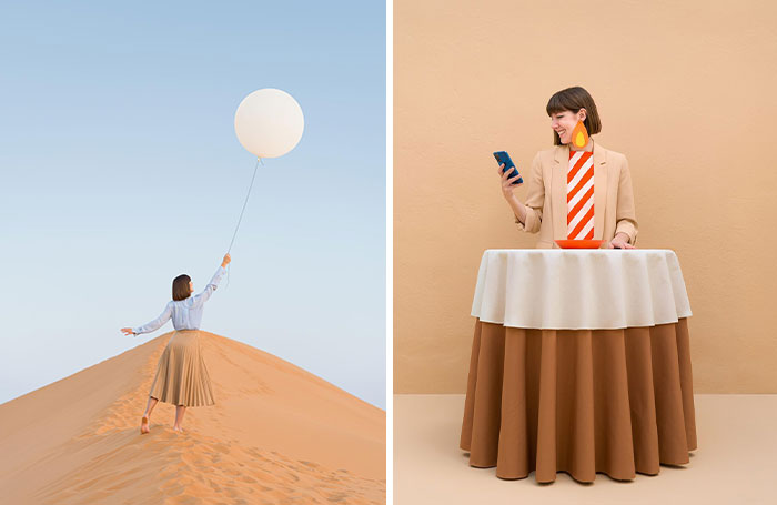 22 Surreal Photos Created Without Digital Tricks By Daniel Rueda And Anna Devís (New Pics)