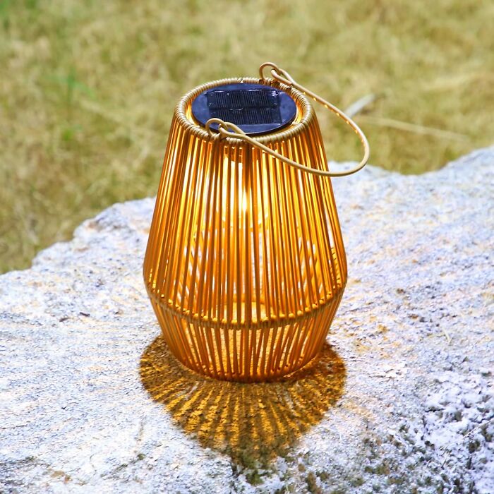 These Waterproof Solar Lights Are A Brilliant Update To Kitch Outdoor Lighting 