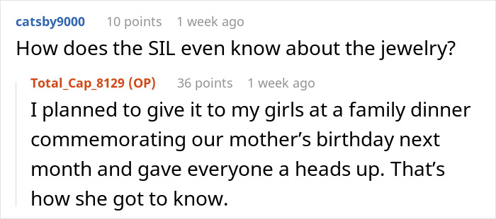 Internet Helps Woman To See Right Through Future SIL&rsquo;s Manipulation After She Demands Heirloom