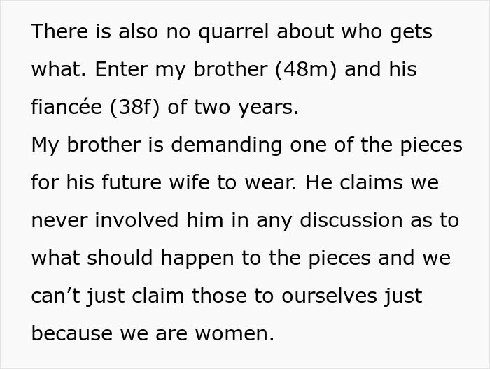 Internet Helps Woman To See Right Through Future SIL&rsquo;s Manipulation After She Demands Heirloom