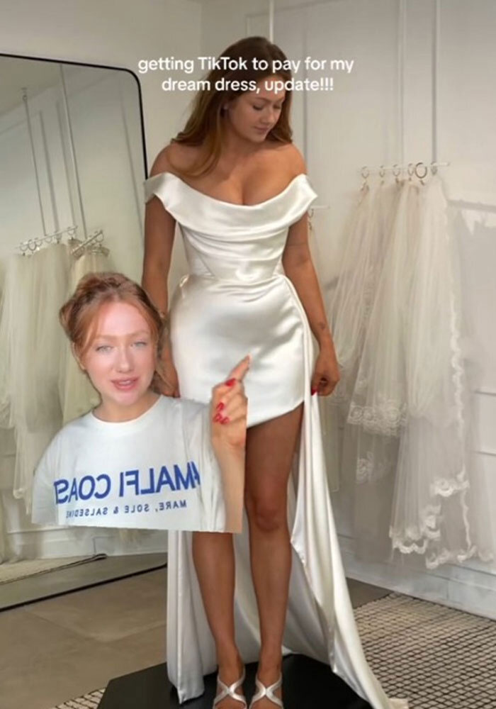 &ldquo;So Delusional&rdquo;: Woman Asks Internet To Help Her Buy The Dream Wedding Dress She Can&rsquo;t Afford