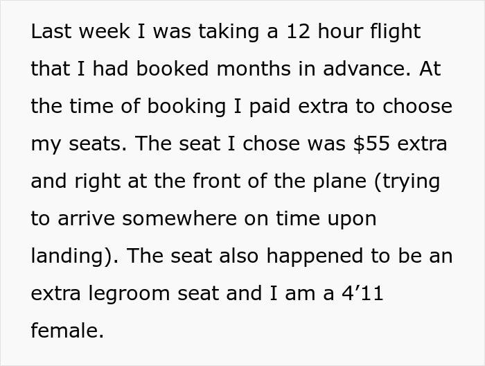 Woman Calls Flight Attendants After 6&rsquo;4&rdquo; Tall Guy Wouldn&rsquo;t Take No For An Answer To Swapping Seats