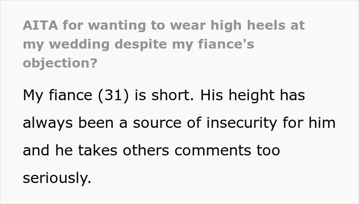 Insecure Groom Accuses Fianc&eacute;e Of Prioritizing High Heels Over His Happiness, Drama Ensues