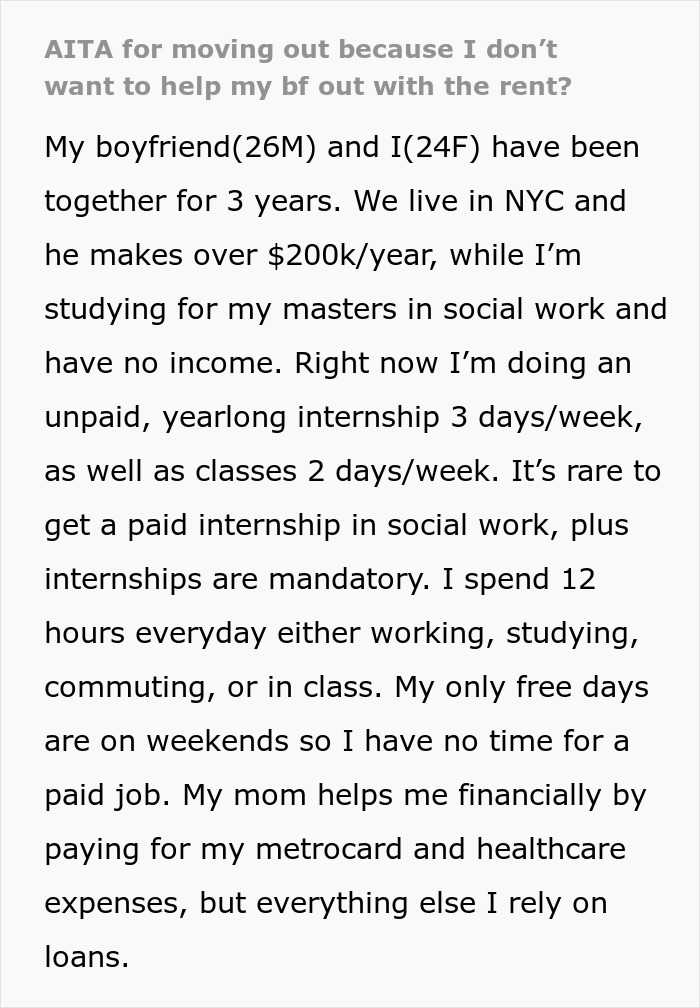 Man Lets Friends Convince Him That GF Is A Gold Digger And Demands $2.5k Rent, Ends Up Single