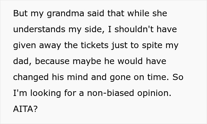 Teen Spites Dad And Sister Who Planned To Skip Her Graduation By Giving Away Their Tickets