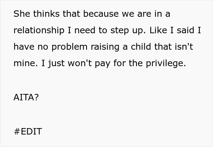 &ldquo;[Am I The Jerk] For Insisting We Get A Paternity Test Before I Sign The Birth Certificate?&rdquo;