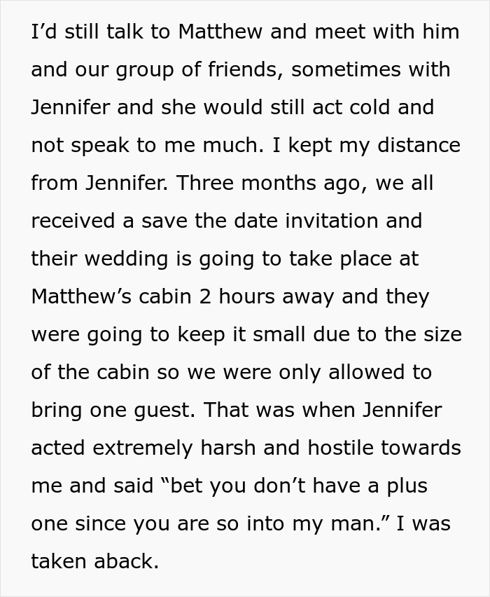 Woman Is Forced To Skip Her Friend&rsquo;s Wedding When His Previously Nice Bride Turns Into A Nightmare