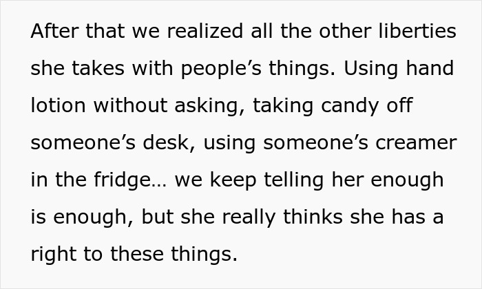 &ldquo;The Entitlement Is Unreal&rdquo;: Woman Steals From Colleagues, Believes She&rsquo;s Doing Nothing Wrong