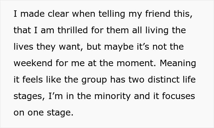 Woman Refuses To Be Subjected To Hours Of Marriage And Baby Talk, Skips Trip, Drama Ensues Woman Refuses To Be Subjected To Hours Of Marriage And Baby Talk, Skips Trip, Drama Ensues