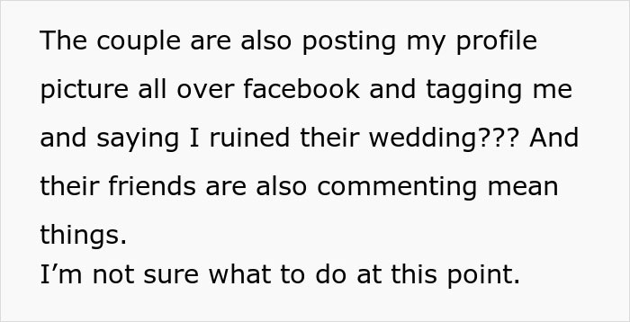 "They Want To Sue Me Now": Photographer Doesn't Show Up To Wedding "They Want To Sue Me Now": Photographer Doesn't Show Up To Wedding