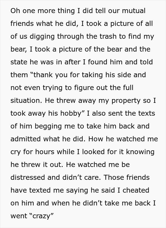 Guy Can&rsquo;t Believe His GF Destroyed His LEGO Collection After He Threw Out Her Teddy Bear