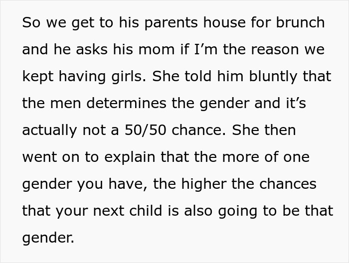 "I Didn’t Have To Embarrass Him Like That": Wife Tells Husband The Reason They Keep Having Girls "I Didn’t Have To Embarrass Him Like That": Wife Tells Husband The Reason They Keep Having Girls