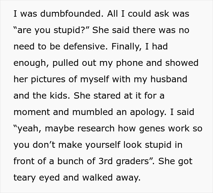 Mom Claps Back After Constantly Having Her Kids' Heritage Doubted, Brings Another Woman To Tears Mom Claps Back After Constantly Having Her Kids' Heritage Doubted, Brings Another Woman To Tears