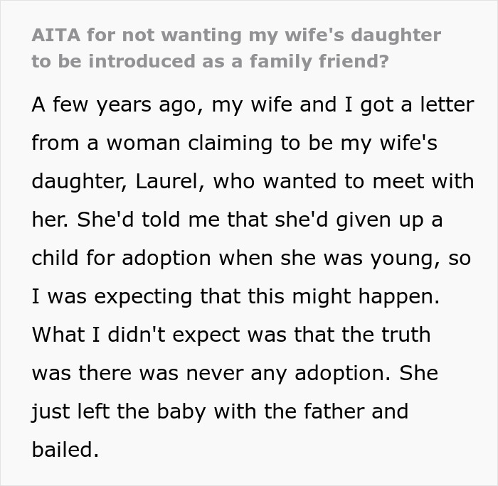 Wife Seeks To Introduce Her Abandoned Daughter As A &lsquo;Family Friend&rsquo;, Husband Refuses To Do So