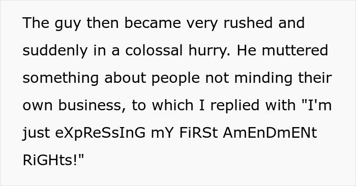 Boomer Thinks He Can Disrespect Cashier, Passerby Decides To Meet Him At His Job For A Lesson
