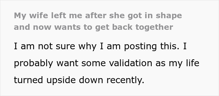 Woman Thinks She&rsquo;s Too Hot For Her Husband, Comes Crawling Back As Divorce Proceeds