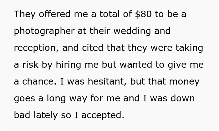 "They Want To Sue Me Now": Photographer Doesn't Show Up To Wedding "They Want To Sue Me Now": Photographer Doesn't Show Up To Wedding