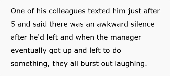 Employee Refuses To Stay After Work After Boss Introduces Ridiculous Rule