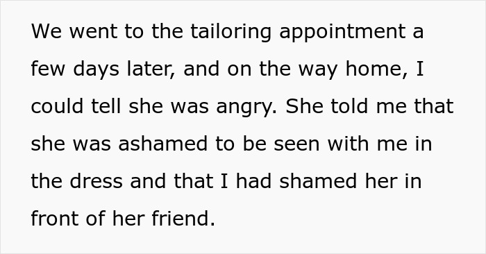 Mom Is Disappointed With Daughter&rsquo;s Prom Dress, Her Petty Revenge Leaves The Mom Speechless