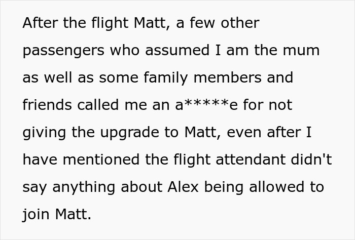 Cheating BF Expects GF To Look After His 2 YO On Flight, She Chooses Business Class Upgrade Instead