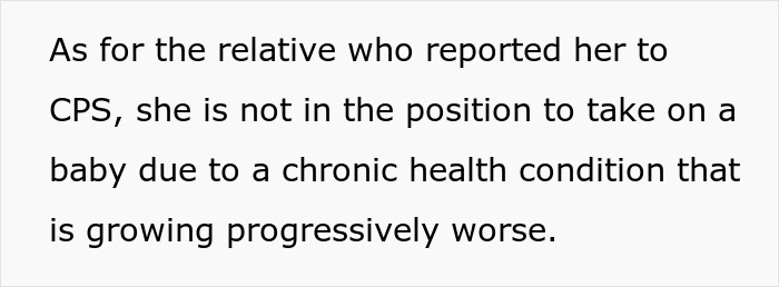 Mom Demands Daughter Take In Her Baby After CPS Is Called, Is Enraged When She Refuses