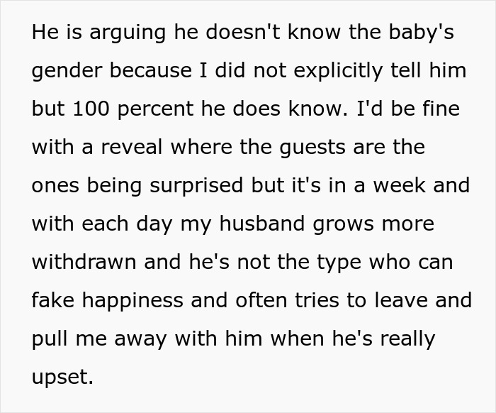 “His Demons Are Back”: Man Furious He’s Having A Girl, Loses It After Wife Cancels Gender Reveal “His Demons Are Back”: Man Furious He’s Having A Girl, Loses It After Wife Cancels Gender Reveal