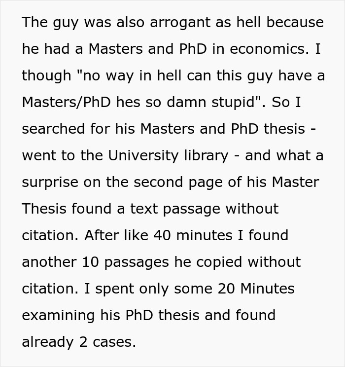 Employee Suspects Dumb Former Boss Couldn&rsquo;t Possibly Have Earned His Degrees, Exposes Him