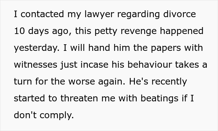 Husband Calls Wife Lazy Over And Over Again, She Decides To Divorce Him