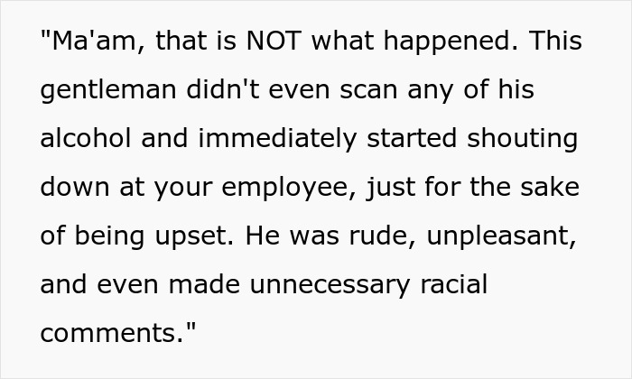 Boomer Thinks He Can Disrespect Cashier, Passerby Decides To Meet Him At His Job For A Lesson