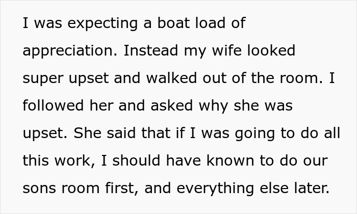 “Thank You, I Guess”: Man’s ‘Surprise’ After Wife’s Getaway Weekend Doesn’t Go As Planned “Thank You, I Guess”: Man’s ‘Surprise’ After Wife’s Getaway Weekend Doesn’t Go As Planned