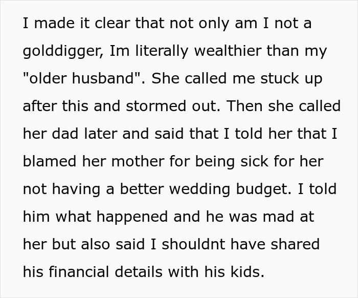 Woman Loses It After Husband’s Ungrateful Daughter Calls Her A Gold Digger, Reveals The Truth Woman Loses It After Husband’s Ungrateful Daughter Calls Her A Gold Digger, Reveals The Truth