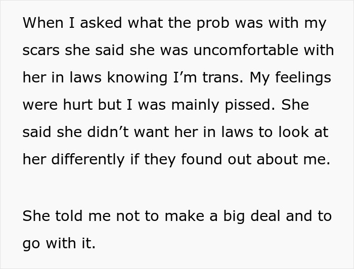 Woman’s Transphobic Request Makes Brother Leave Pool Party Early, She Accuses Him Of Causing Drama Woman’s Transphobic Request Makes Brother Leave Pool Party Early, She Accuses Him Of Causing Drama