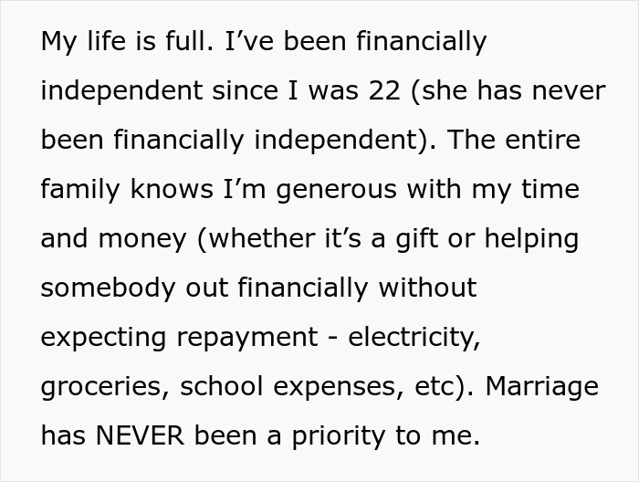 Family Drama Erupts As Single Woman Tells Married Cousin Her Life Sounds Miserable, Shocks Everyone