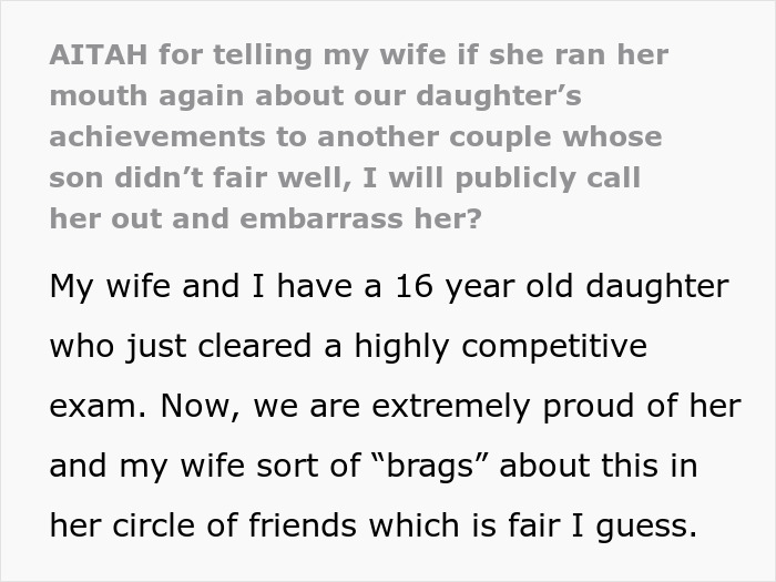 Woman Makes Couple Feel Bad About Their Son&rsquo;s Failure, Starts Crying When Husband Calls Her Out