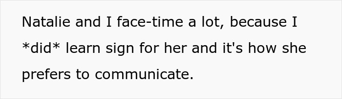 Son Points Out Everyone Who Learned Sign Language For Sister, Upsets Parents Son Points Out Everyone Who Learned Sign Language For Sister, Upsets Parents