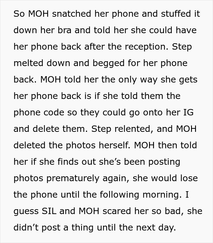 Woman Shares Her Wedding Drama She Had No Idea Was Unfolding Because Of Her &ldquo;Bouncerettes&rdquo;