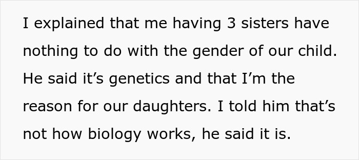 "I Didn’t Have To Embarrass Him Like That": Wife Tells Husband The Reason They Keep Having Girls "I Didn’t Have To Embarrass Him Like That": Wife Tells Husband The Reason They Keep Having Girls