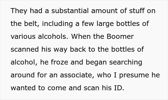 Boomer Thinks He Can Disrespect Cashier, Passerby Decides To Meet Him At His Job For A Lesson
