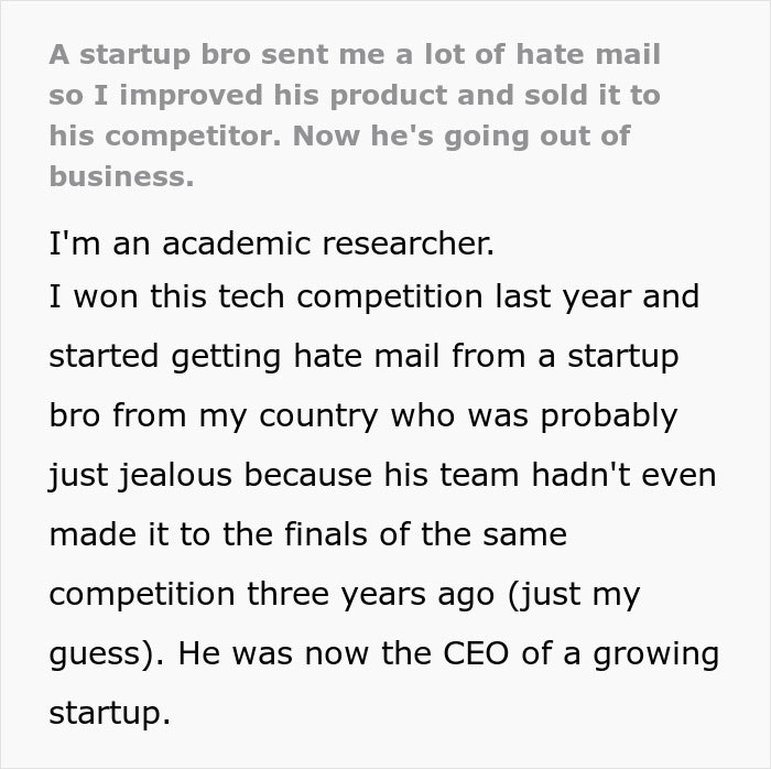 Wannabe CEO Keeps Insulting Researcher, Doesn&rsquo;t Realize It&rsquo;ll Be The Key To His Downfall