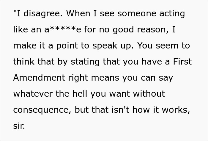 Boomer Thinks He Can Disrespect Cashier, Passerby Decides To Meet Him At His Job For A Lesson