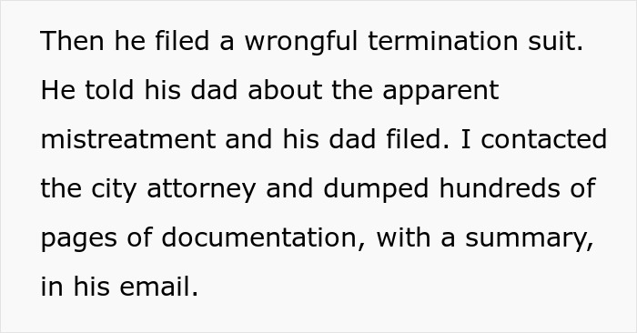 Man-Baby Is Shocked To Be Fired Instead Of Promoted, Thinks His Lawyer Dad Can Help Him But Fails