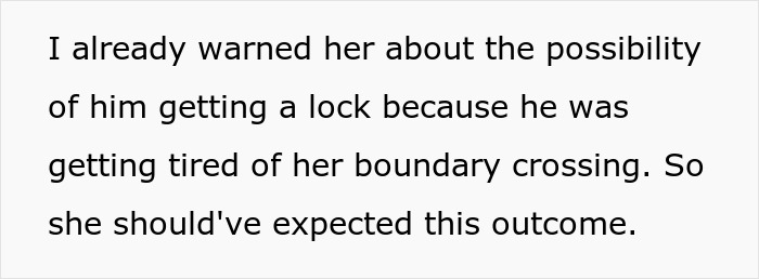 &ldquo;[Am I The Jerk] For Telling My Wife &lsquo;I Warned You&rsquo; When Our Son Got A Lock For His Room?&rdquo;