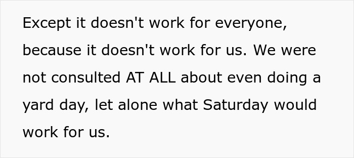 MIL Tries To Guilt-Trip Couple Into Spending Their Anniversary Doing Yard Work For Her, Fails