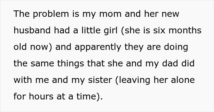 Mom Demands Daughter Take In Her Baby After CPS Is Called, Is Enraged When She Refuses