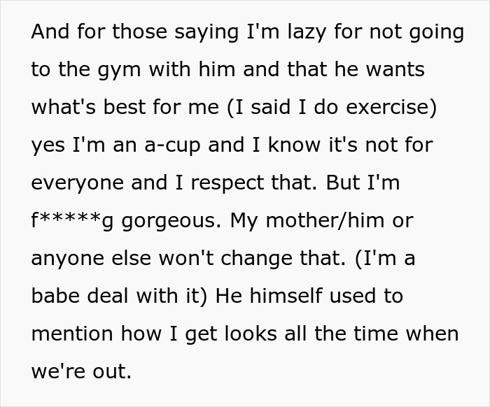 Woman’s Husband Keeps Advocating For Breast Implants For Her, She Finally Snaps Woman’s Husband Keeps Advocating For Breast Implants For Her, She Finally Snaps