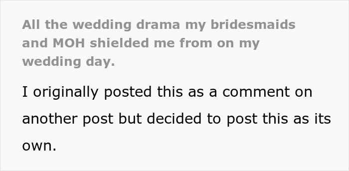 Woman Shares Her Wedding Drama She Had No Idea Was Unfolding Because Of Her &ldquo;Bouncerettes&rdquo;